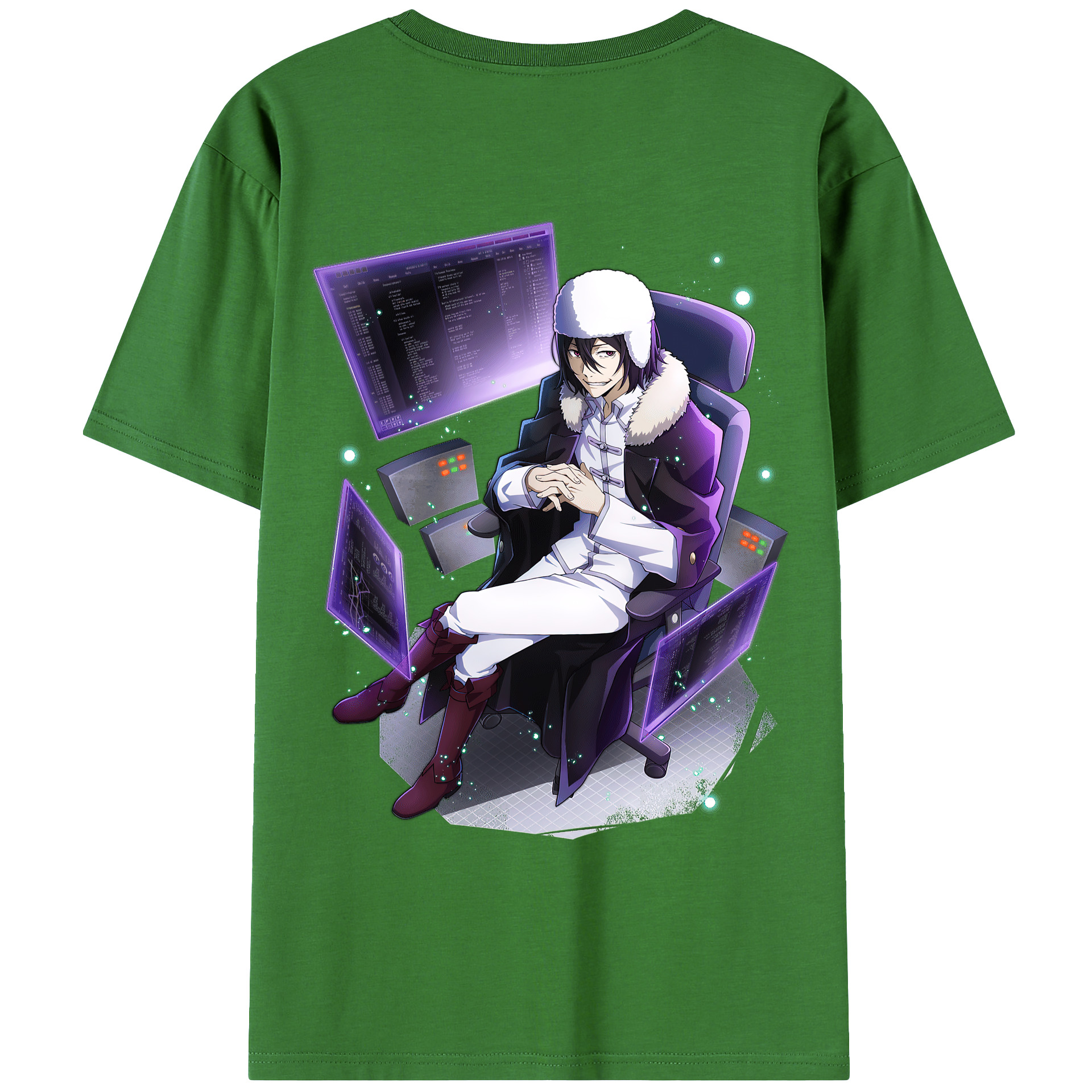 （画像用） 文豪ストレイドッグス Bungo Stray Dogs レディース半袖Tシャツ(バックプリント)